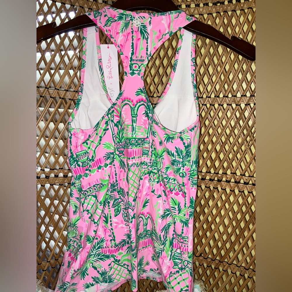 Lilly Pulitzer NWT Mina Bra Tank Top Always Worth It Size XS - Picture 5 of 12